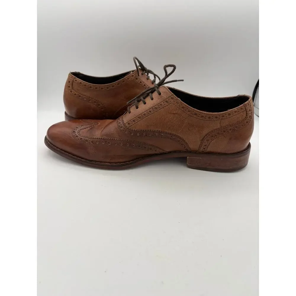 Men’s Cole Haan Size 10 Brown Leather Oxfords